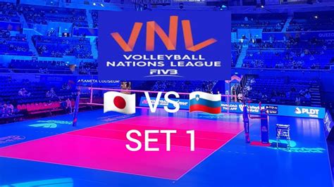 Japan Vs Slovenia Vnl Men S Week Set Youtube