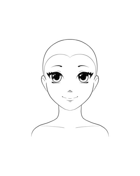 Hair style 1 long wavy hair with spiky bangs. How to Draw Anime Hair
