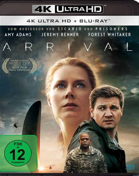 Arrival 4k Uhd Blu Ray Kritik Review Rezension Bewertung