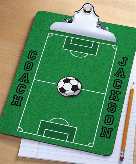 Look At This Coach Personalized Soccer Clipboard On Zulily Today