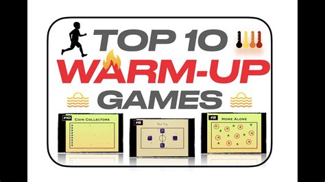 Top 10 Warm Up Games Youtube