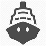 Ship Cruise Icon Clipart Boat Sailing Cartoon