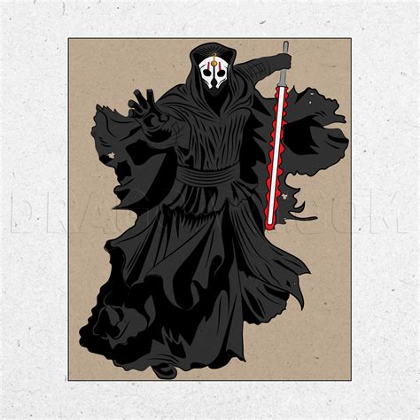 How To Draw Darth Nihilus Step By Step Step By Step Drawing Guide By