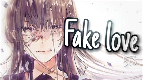 I'm so sick of this fake love fake love fake love i'm so sorry but it's fake love fake love fake love. Nightcore - Fake love (BTS)//lyrics fr - YouTube