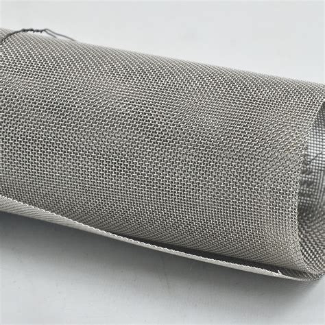 China Stainless Steel Woven Wire Mesh 120 Mesh Fine Mesh Screen Roll