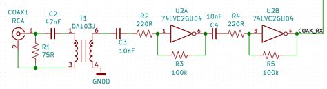 The input number will vary depending on which focusrite interface you have and more information can be found in the user guide for your specific interface. digital logic - Coaxial S/PDIF input circuit - Electrical ...