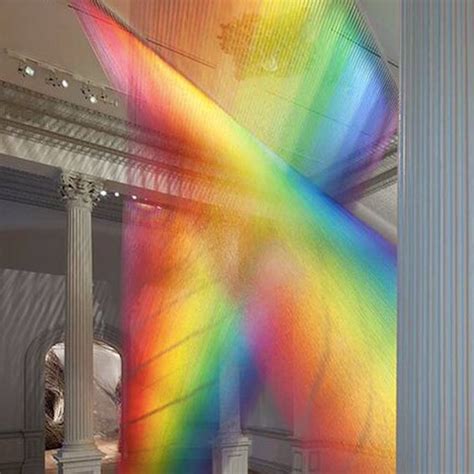 A Rainbow Made Of Thread Is Blowing Minds At The Smithsonian Brit Co