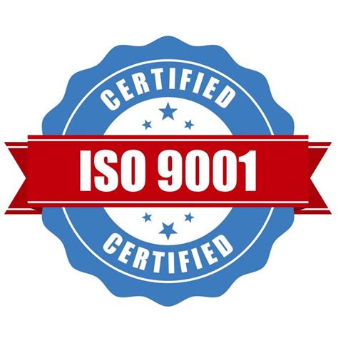 Iso 9001 Certified Stamp Quality Standard Seal E Disti