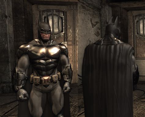 When on ground you sill stay there to fly simply walk offa ledge and you will go up, use the glide function to go down and turn. Batman: Arkham City "Batman Arkham Knight HD skin"
