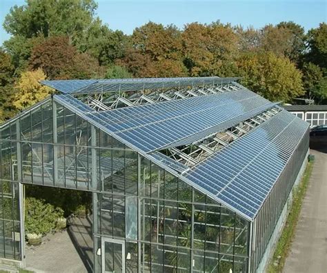 Use Of Semi Transparent Solar Panels In Greenhouse Food Production