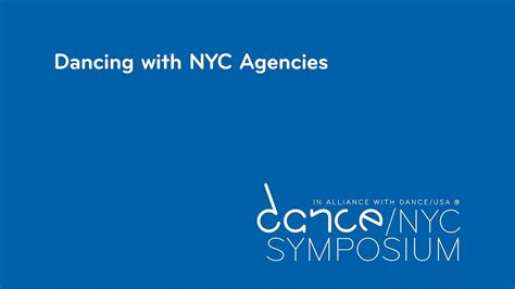 Dancenyc 2017 Symposium Dancing With New York City Agencies Youtube
