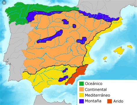 6º Climas De España Geology Quizizz