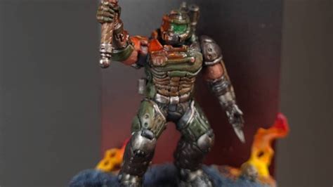 Someone Converted A Space Marine Captain Into The Doom Slayer