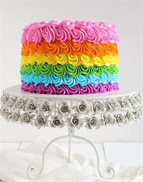 Rainbow Birthday Cake I Am Baker