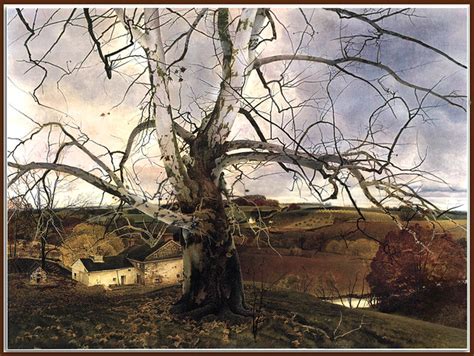 Andrew Wyeth Pennsylvania Landscape 1942 Tempera On Panel A Photo