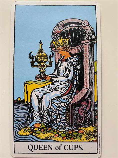 Queen Of Cups Tarot Card Meaning Rachel Anne Williams