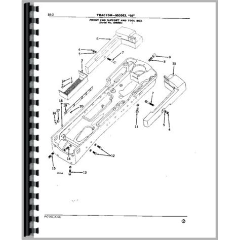 John Deere 50 Tractor Parts Manual