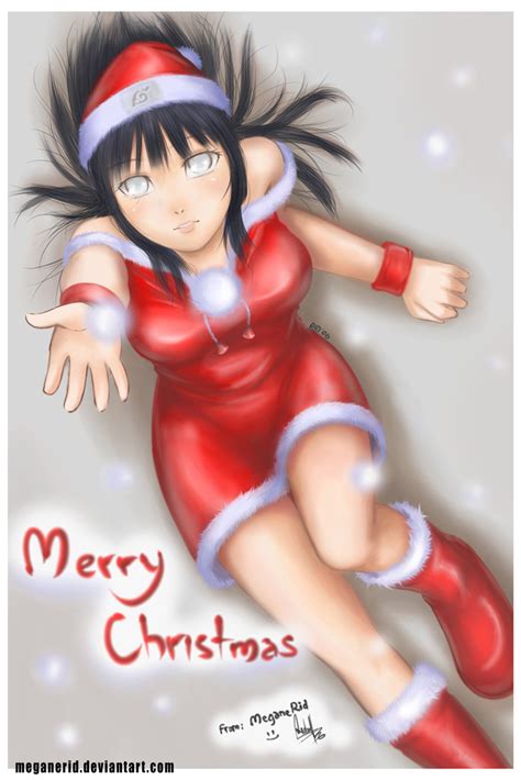 Christmas Hinata By MeganeRid On DeviantArt