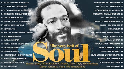 The Very Best Of Soul Marvin Gaye James Brown Luther Vandross