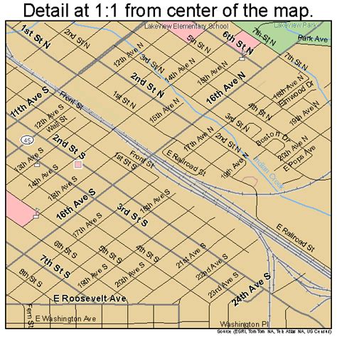 Nampa Idaho Street Map 1656260