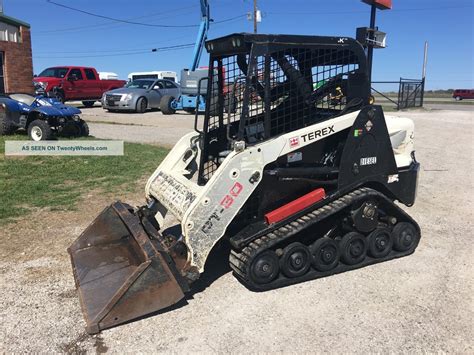Terex Pt30 Track Loader Skid Steer Rubber Tracks Auxiliary Hydraulics
