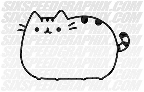 Black And White Pusheen Cat Coloring Pages Cat Coloring Page Pusheen