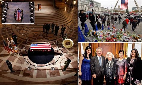 Mayor Ed Lees Casket Taken To San Francisco City Hall Daily Mail Online