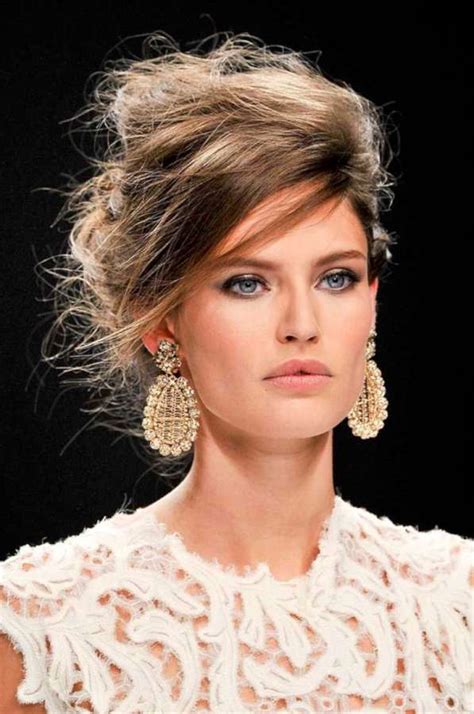 Messy Updo Hairstyles 2015 Fashion And Women