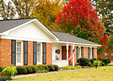 You can add a large pond patio, or a simple pergola patio with table and chairs. Front yard landscaping for ranch-style homes - Summit Real Estate