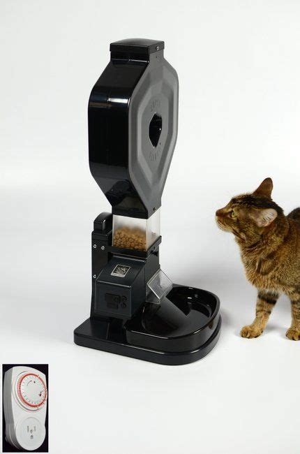 Best cat feeder with collar sensor (rfid microchip) 2020. Auto Cat Feeder,Deal 18A,CSF-3XL,Hopr,Stand,Bowl,ACAT-23 ...