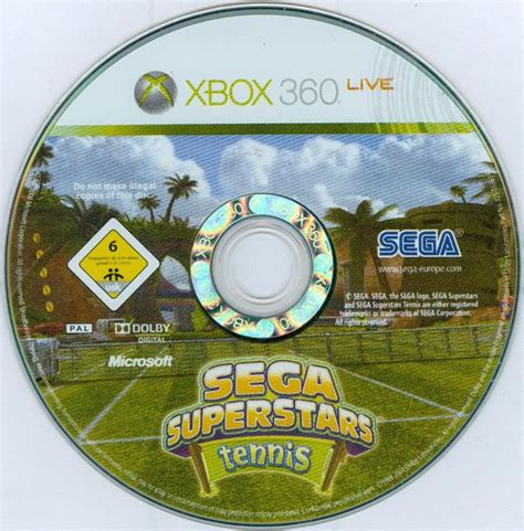Sega Superstars Tennis 2008 Xbox 360 Box Cover Art Mobygames