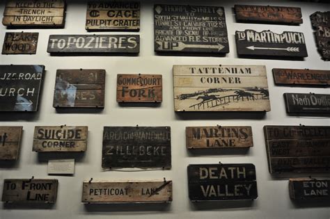 Street Signs From Wwi Trenches Fleabo Flickr