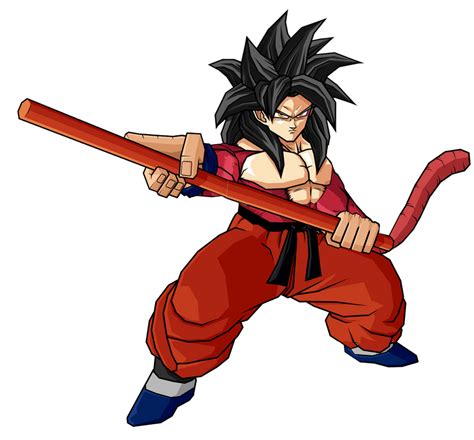 Kid Goku Ssj4 By Robertovile On Deviantart