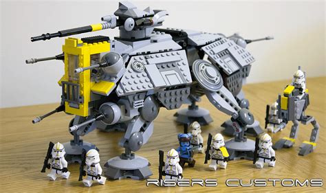 Lego Star Wars Custom Republic 327th At Te At Rt By