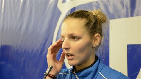 Šafářová then played at antwerp and lost in the quarterfinals to fellow czech karolína plíšková. Kristýna Plíšková po výhře v Extralize 2016 - YouTube