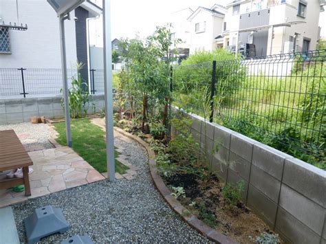 大和高田市：植栽と芝生の庭づくり｜ローメンテナンスな庭│奈良の外構・お庭・エクステリアの専門店リーフユニティ