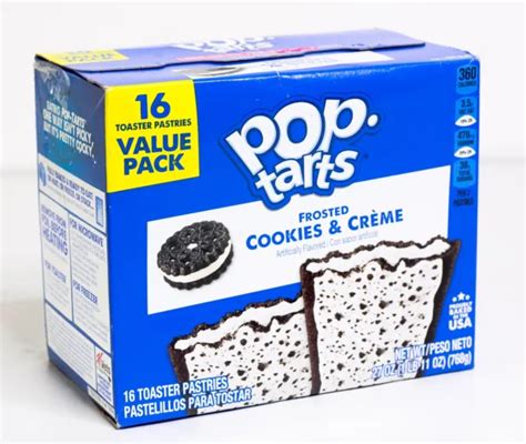 pop tarts toaster pastries frosted cookiesandcreme 16ct past bb 12 22 2 boxes 6 99 picclick
