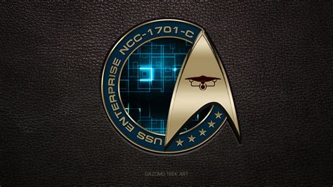 Uss Enterprise C Patch Star Trek By Gazomg On Deviantart