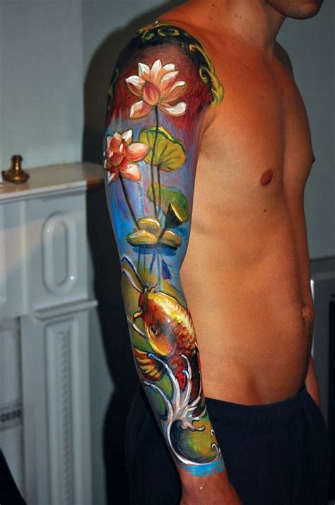 Colorful Sleeve Tattoo Inklove~want Pinterest