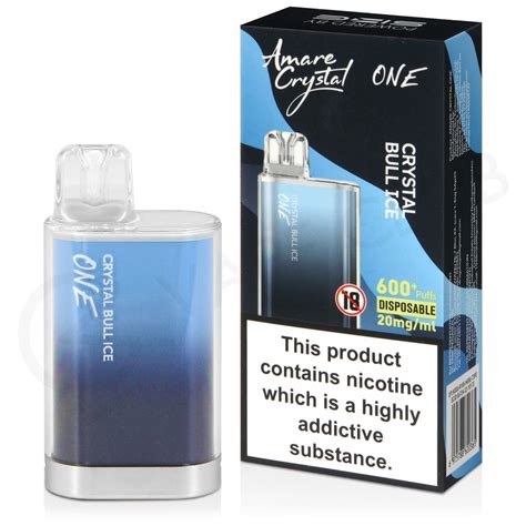 Crystal Bull Ice Amare Crystal One Disposable 3 For £10
