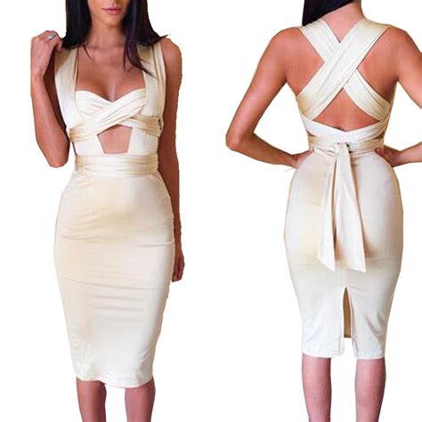 Aliexpress Com Buy Sexy Bodycon Bandage Dress Summer Women Club