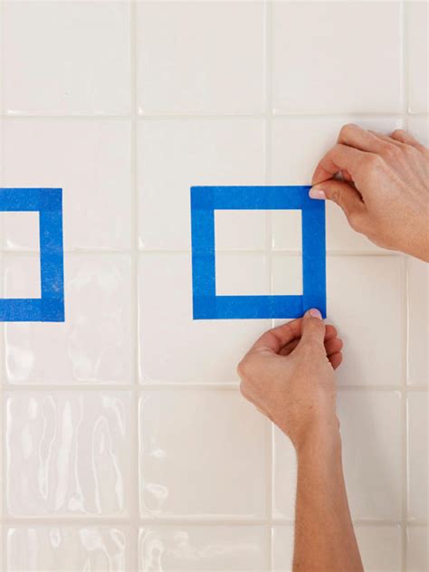 How To Paint Ceramic Tile Diy Painting Bathroom Tile