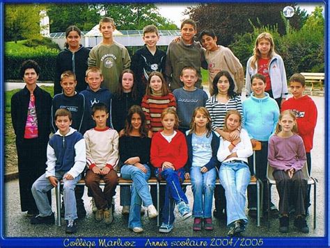 Photo De Classe 6eme A De 2004 Collège Marlioz Copains Davant