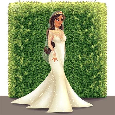 Disney Princesses As Brides Art Popsugar Smart Living