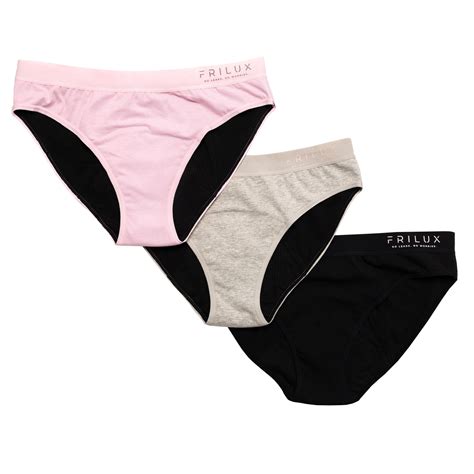 Frilux Organic Period Underwear For Women 4 Layer Leak Proof Underwear For Women And Teens