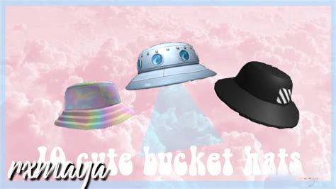 10 Cute Bucket Hats On Roblox With Codes Roblox Rxmaya Youtube