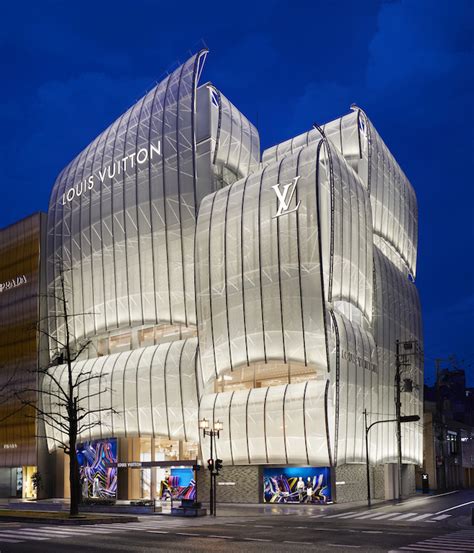 Jun Aoki And Associates Designs Louis Vuitton Osaka With Glass Sail