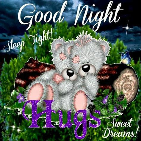 Goodnight Hugs Good Night Hug Good Night Greetings Good Night Sweet