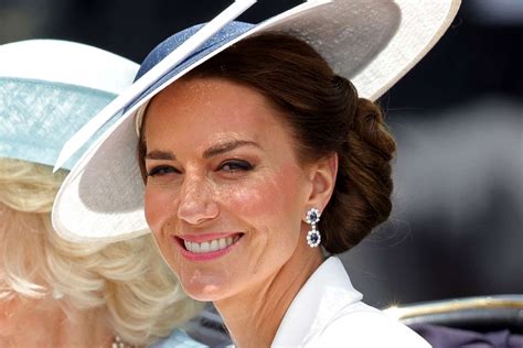 Kate Middleton Debuts New Sapphire Earrings That Belonged To Princess Diana