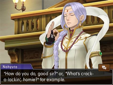 I Like Nahyuta More And More Each Playthough How Is He Boring Aceattorney